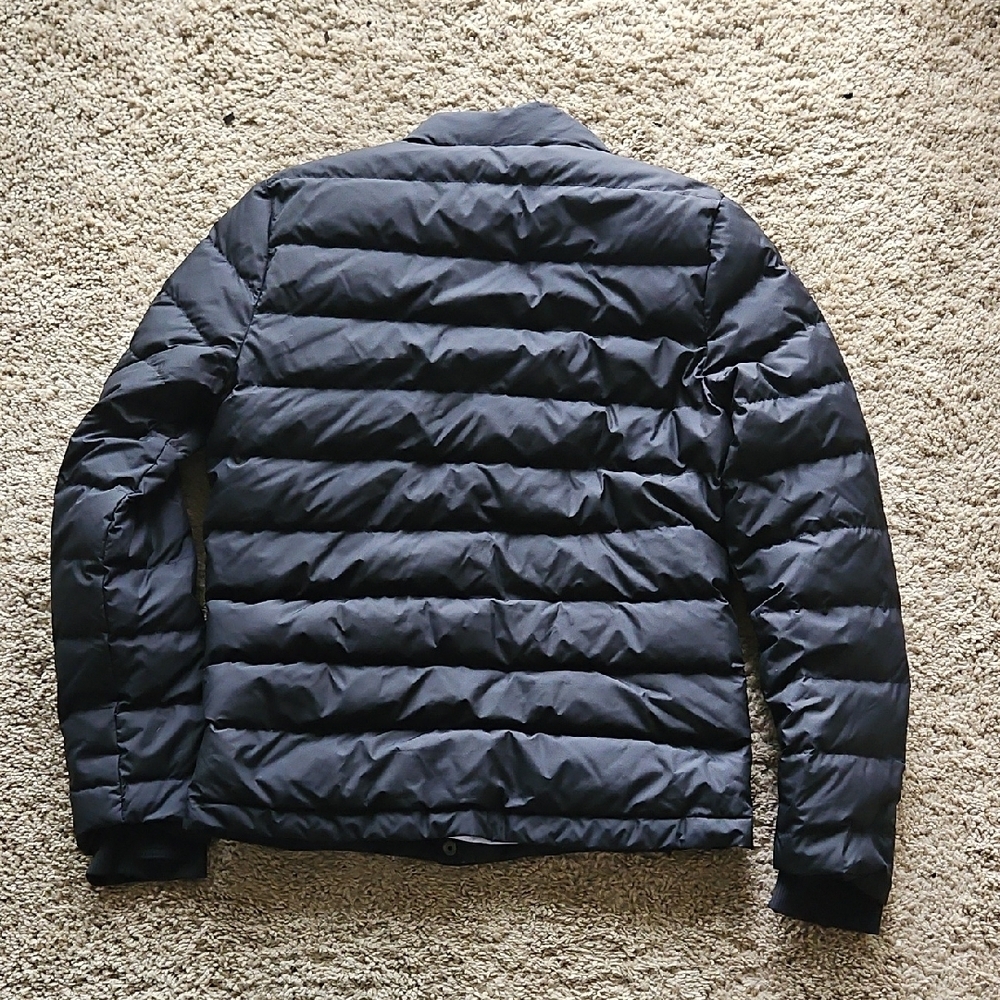 Girl's Black Puffer Jacket, Size XXL - Picture 6 of 6